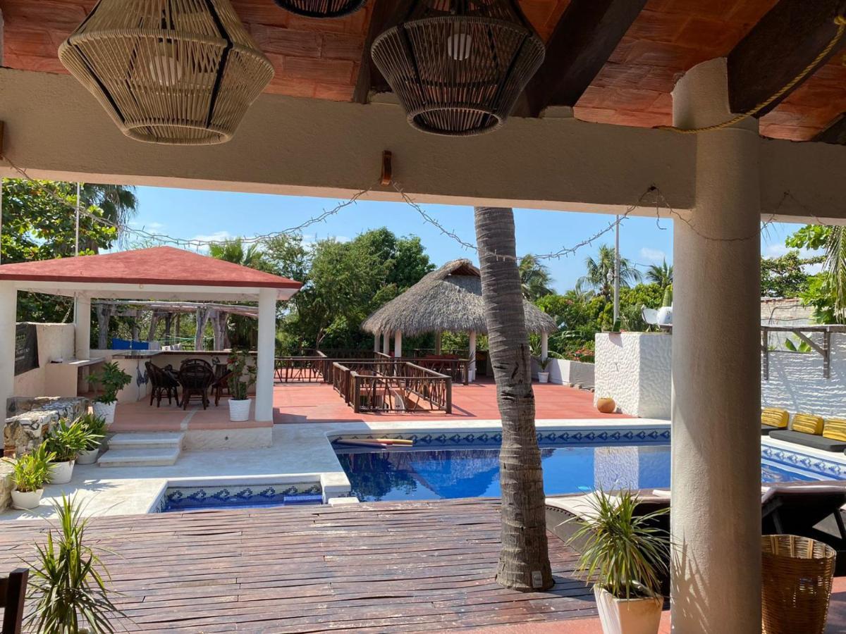 Casa Bonita (Adults Only) Aparthotel Пуерто Ескондидо Екстериор снимка