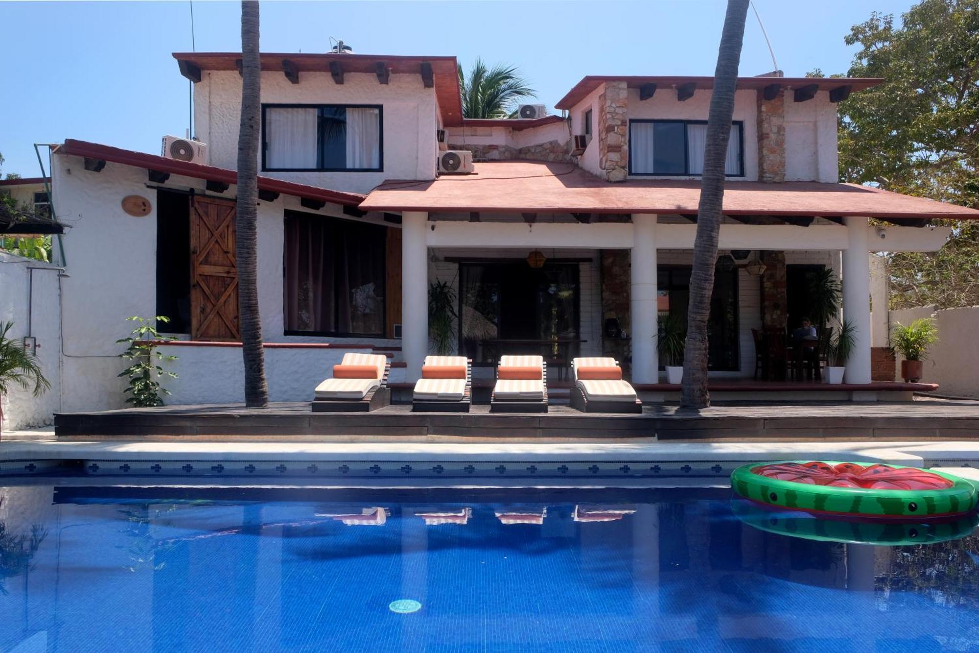 Casa Bonita (Adults Only) Aparthotel Пуерто Ескондидо Екстериор снимка