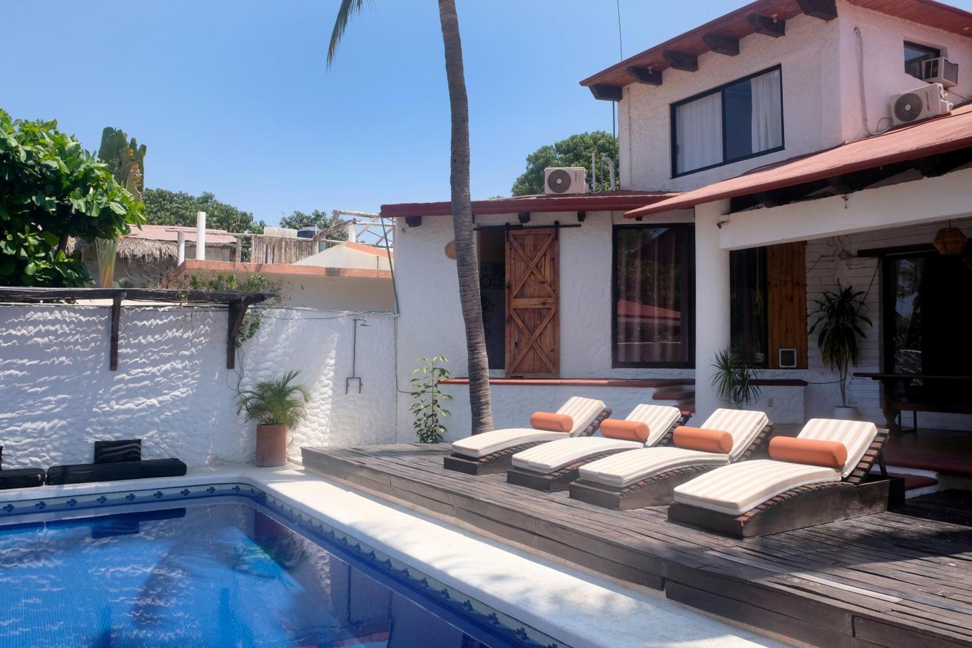 Casa Bonita (Adults Only) Aparthotel Пуерто Ескондидо Екстериор снимка